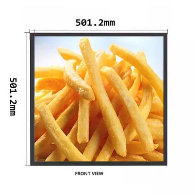 26.5 Inch Square LCD Display HD Advertising Monitor 450nits 1:1 HDMI IN Digital Display Display 250nits 1920x1920 1