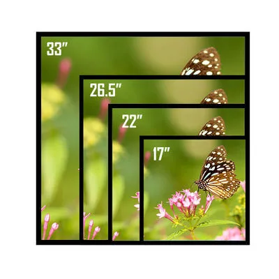 Quadratisches LCD-Display mit 1920 x 1920 1