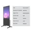 Win7/Win8/Win10 LCD-Werbungskiosk mit Rädern 43 Zoll abnehmbares tragbares Mobil 128G/256G/521G 3