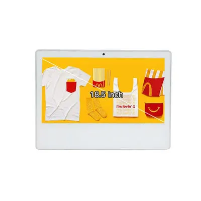 Elevator Outdoor LCD Advertising Screen Horizontal 18.5 Inch 1920x1080 350Nits Android 7.0 1