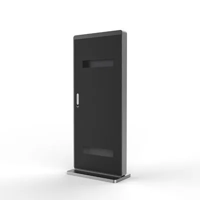 Le kiosque debout d'affichage à cristaux liquides de plancher affiche l'écran d'affichage à cristaux liquides de 55 pouces annonçant l'IP imperméable IP65 extérieur67 3
