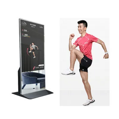 1920x1080 Home Fitness Screen Interactive Fitting Android Smart Magic Mirror Media Advertising 1