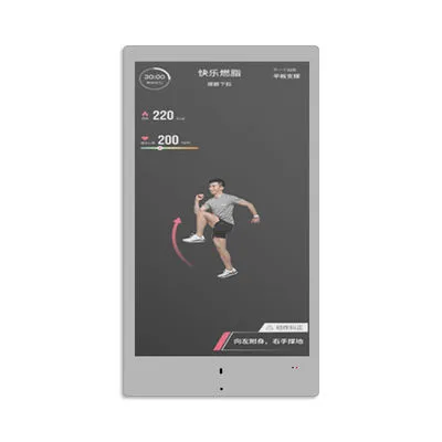 Wall Hanging LCD Digital Signage 32-65 Gym Fitness Touch Screen Home Gym Android Smart Magic Mirror Media Advertising 1