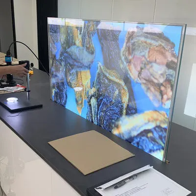 49 Inch OLED Digital Signage 1920x1080 Transparent Video Display Double Side 1
