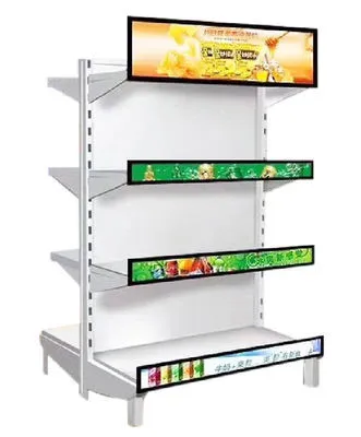 Écran d'affichage LED P1.2 P1.8 P2 P3, écran publicitaire numérique Ultra large, bord d'étagère, affichage LCD 1