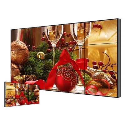 Ultra Narrow Seamless LCD Video Wall Display Brightness 2k 49 55 65 Inch 1