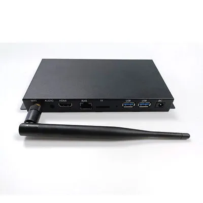 Boîte multimédia 4K, lecteur multimédia, Android 11, système d'exploitation intelligent, affichage LCD 4K, RK3568 1