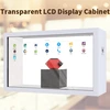Kleine transparente 10,4-Zoll-LCD-Vitrine mit durchsichtigem Display 1