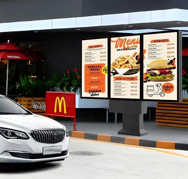 Lcd Screen Advertising Outdoor - - Clientop 3