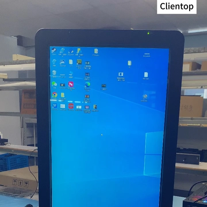 32 inch waterproof standing floor lcd digital signage 1