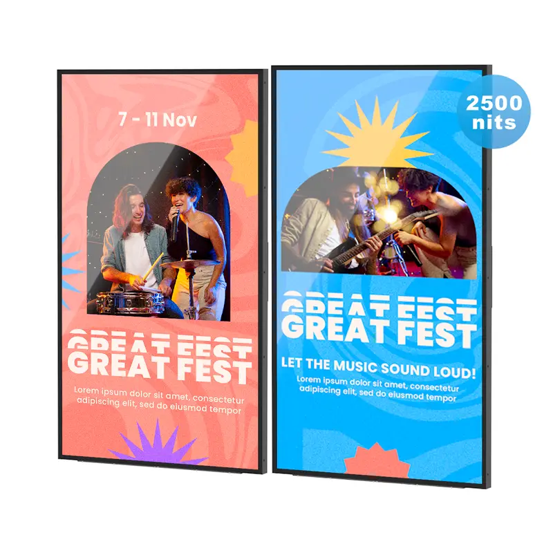 Indoor Lcd Display - - Clientop-1 7