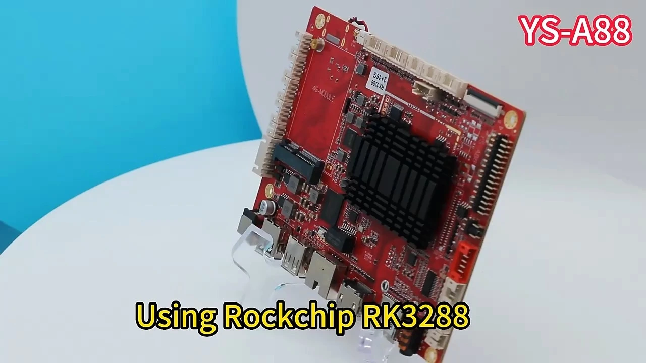 YS-E3588 4k android lvds control board for digital signage 1