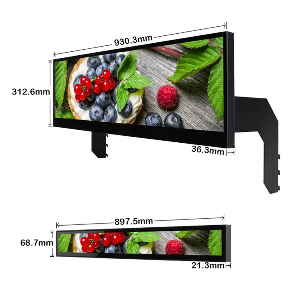 Stretched Lcd Screen 500 Nits by Clientop 7