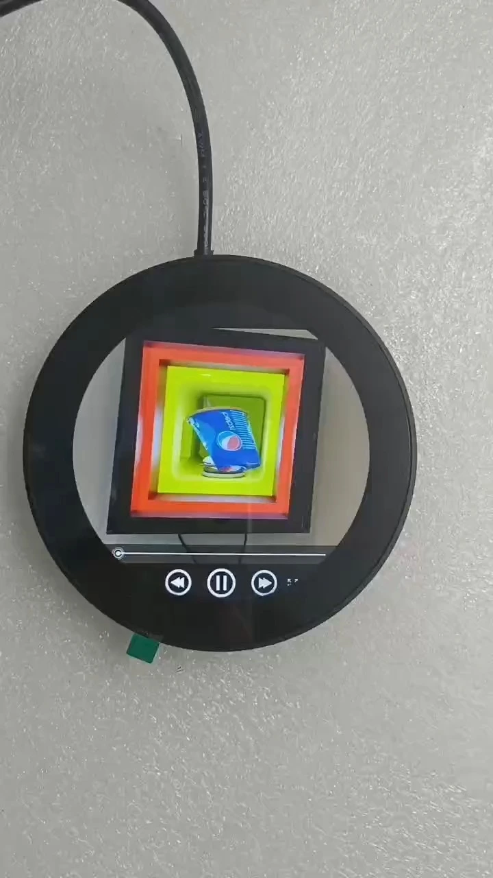 custom shell 3.4 inch tft lcd round MIPI display 800*800 circular module panel 1