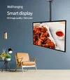 55 inch HD wall mounted hanging vertical lcd display for advertising playing 2