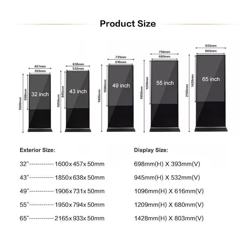 Indoor Lcd Advertising Display - - Clientop-1 5