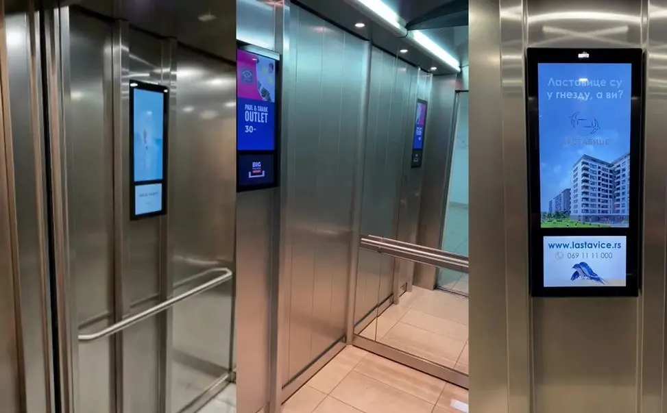 Elevator Advertising Display - - Clientop 2