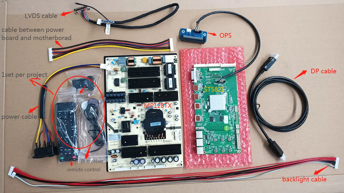 Lcd Driver Board - - Clientop-1 2