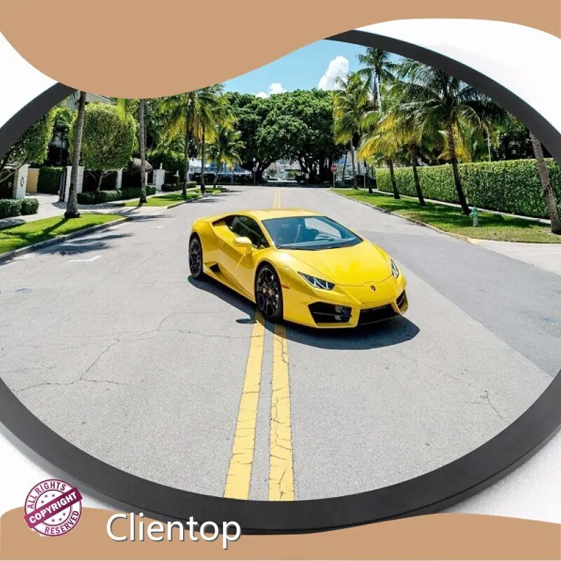 5 Inch Round Lcd - - Clientop 1