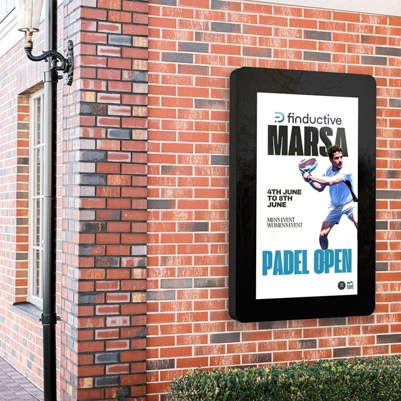 49 Inch Weatherproof Wall Mounted Lcd Outdoor Digital Signage Display 1