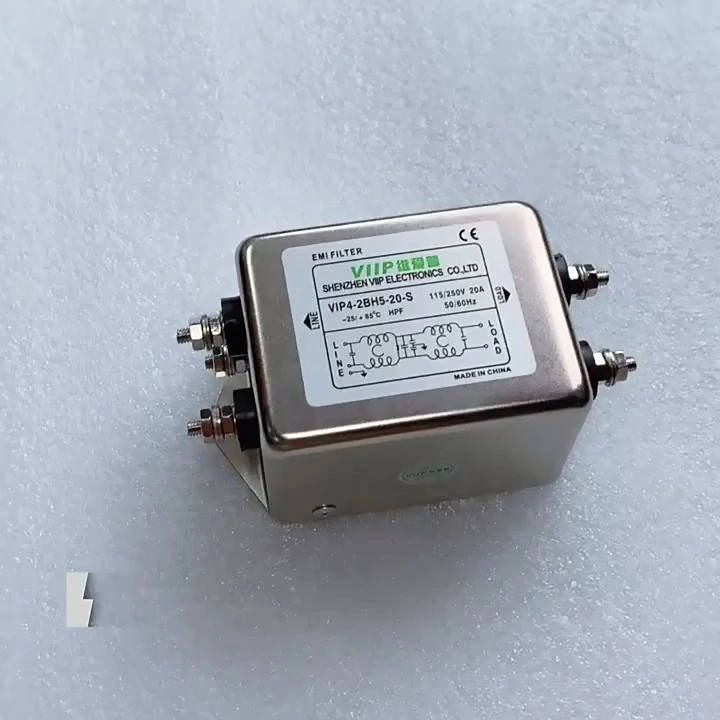 VIIP niedriger Pass kleiner EMI -Einphase -EMI -Filter für Elektronikgeräte 1