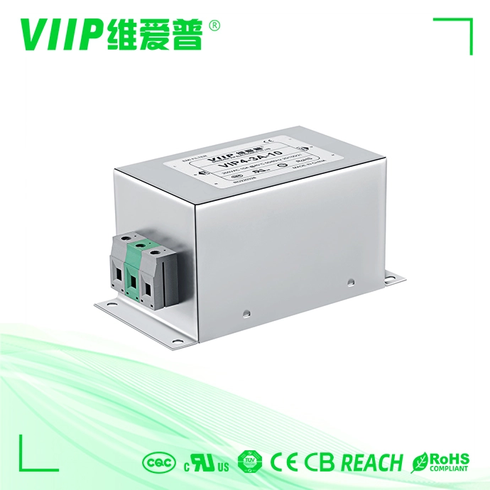 VIIP Einphase 10A AC EMI Rauschfilter LC/RC -Netzwerke RFI -Filter für Netzteile 1