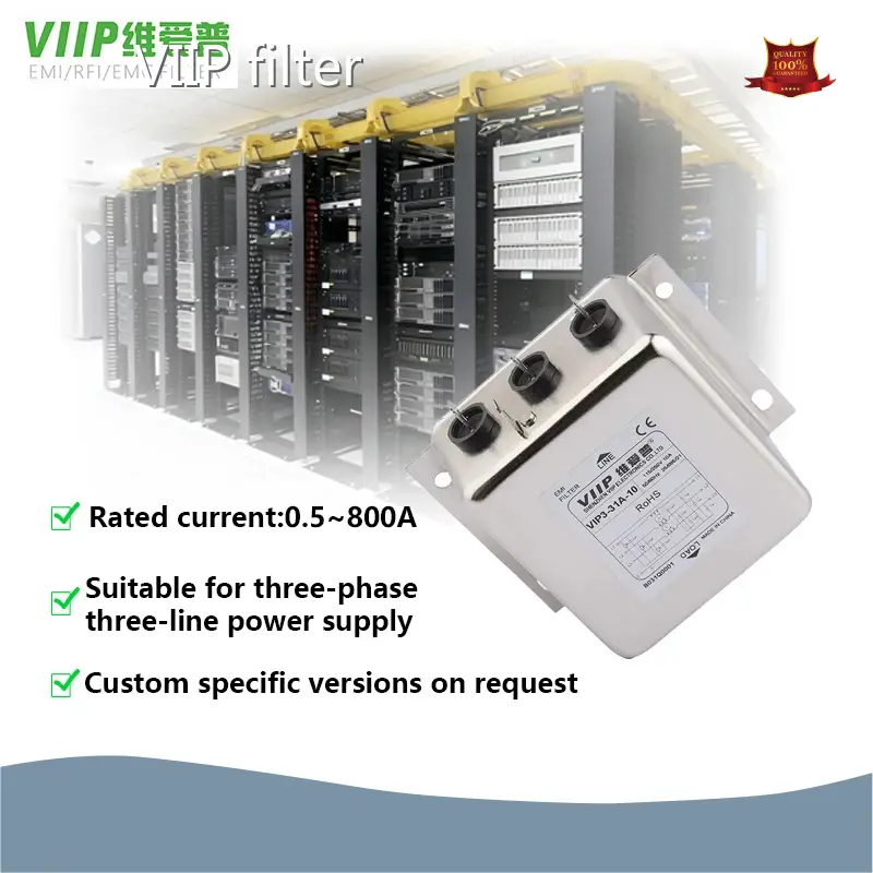 VIIP Filter 3 Phase Power Line Filter Factory Price 1