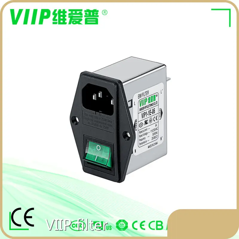 VIIP Filter Power Entry Modules with Line Filter Power Entry Modules with Line Filter Supply 1