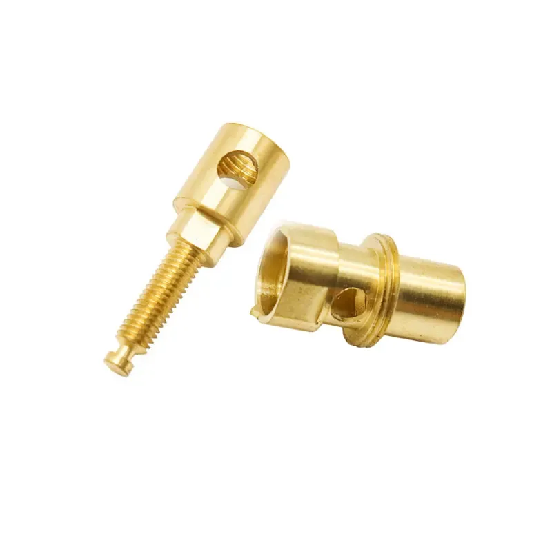 Precision Cnc Milled Brass Cooper Turning Parts Machining Service 1