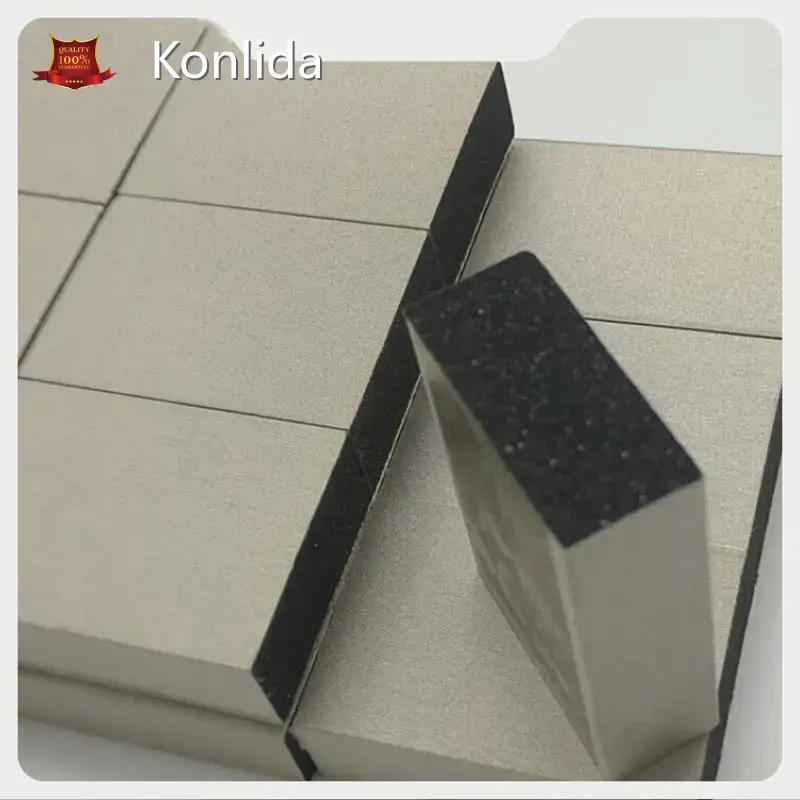 Tela Emi Gasket sobre espuma con forma personalizada de - Konlida 1