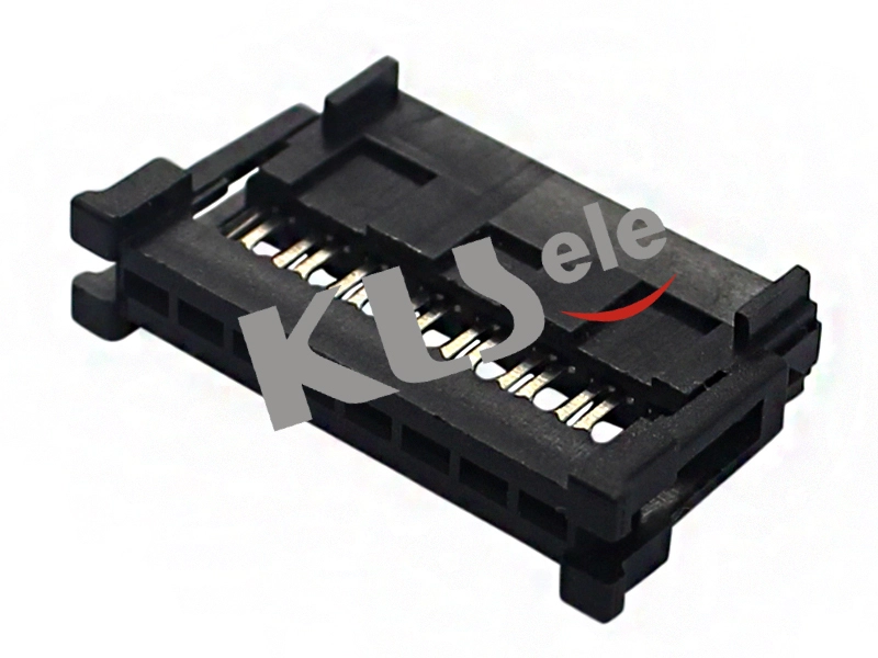 KLS1-204P Single Row Pitch 2.54mm IDC Cable Connector 1