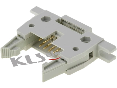 KLS1-201Y Pitch 2.54mm Ejector Header IDC Connector 1