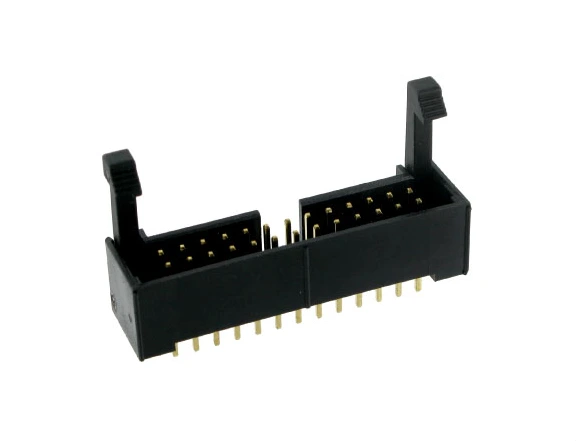 KLS1-202F 2.54mm Pitch Box Header Connector With Latch 1