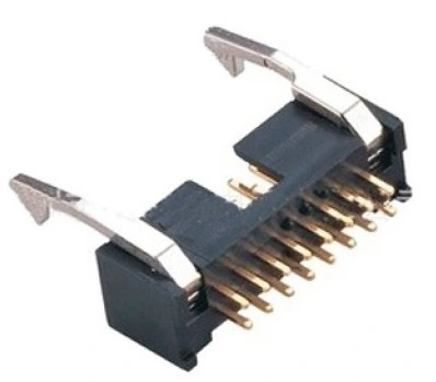 KLS1-202G 2.54mm Pitch latch Header Connector 1