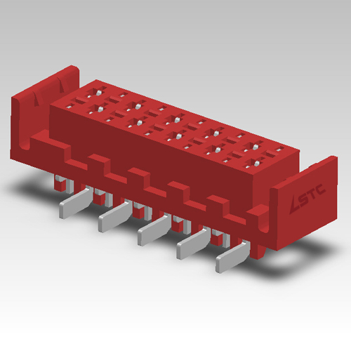 Kls1-204gd 2.54mm Micro Match Connector Female Smt with Ear