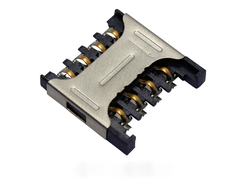 KLS1-SIM-044-8P Micro SIM Card Connector 8 Pin H2.4mm 1