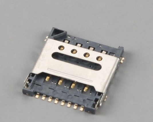 KLS1-SIM-089 1.27mm Pitch 8 Pin H1.5mm Micro SIM Card Connector 1