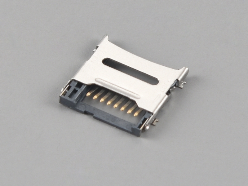 KLS1-TF-007 H1.5mm Hinged Type Micro SD Card Connector 1