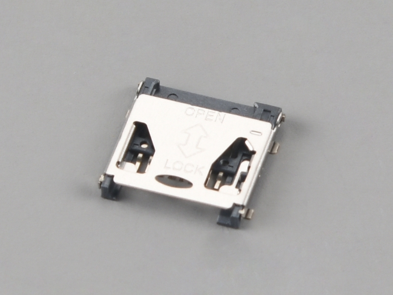 KLS1-TF-017 H1.9mm Hinged Type Micro SD Card Connector 1