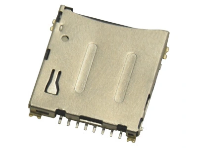 KLS1-SD111-R Push H1.5mm 8P Micro SD Card Connector 1