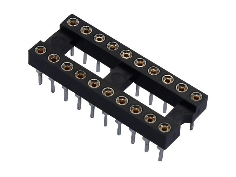 KLS1-217B 1.778mm Pitch IC Swiss Socket Connector 1