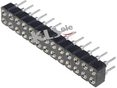 KLS1-209B 2.0mm Pitch SIP IC Swiss Socket Connector 1