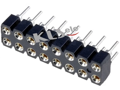 KLS1-209 2.54mm Pitch SIP IC Swiss Socket Connector 1