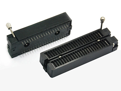 KLS1-108M 2.54mm Pitch ZIF Strip Socket Connector 1