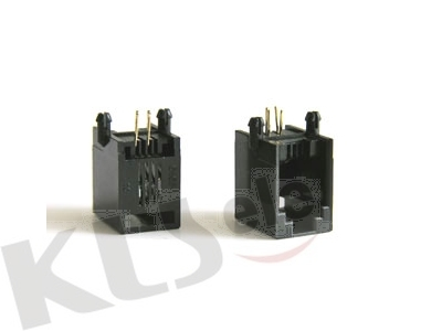 KLS12-123-4P Modular Jack RJ9/RJ10/RJ22(55SERIES) 1