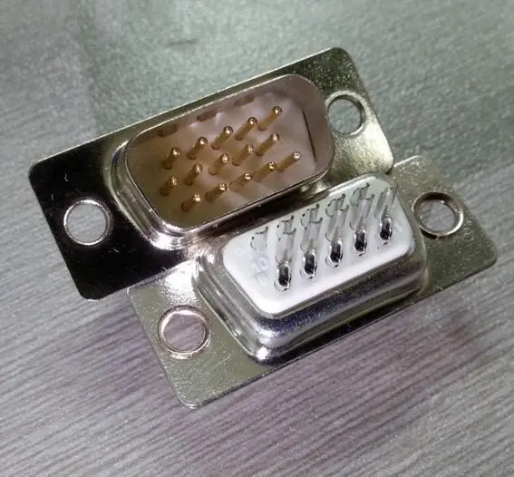 KLS1-214 HDB Simple 3 Row Solder Type D-Sub Connector 15 26 44 62 78 pin male female 1