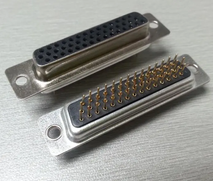 KLS1-321 HDP 3 Row PCB Dip Type D-Sub Connector 15 26 44 62 78 pin male female 1