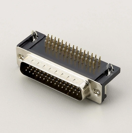 KLS1-315 HDR 3 Row PCB Right Angle 8.89mm Type D-Sub Connector 15 26 44 62 78 pin male female 1