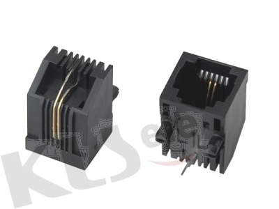 KLS12-146-4P Modular Jack RJ9/RJ10/RJ22 (57SERIES) 1