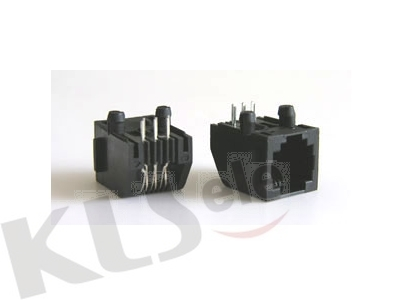 KLS12-147-6P Modular Jack RJ11/RJ12/RJ14/RJ25 (57SERIES) 1